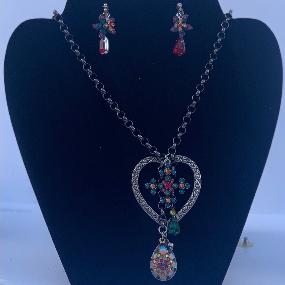Jewelry- FAITH necklace and earring set
